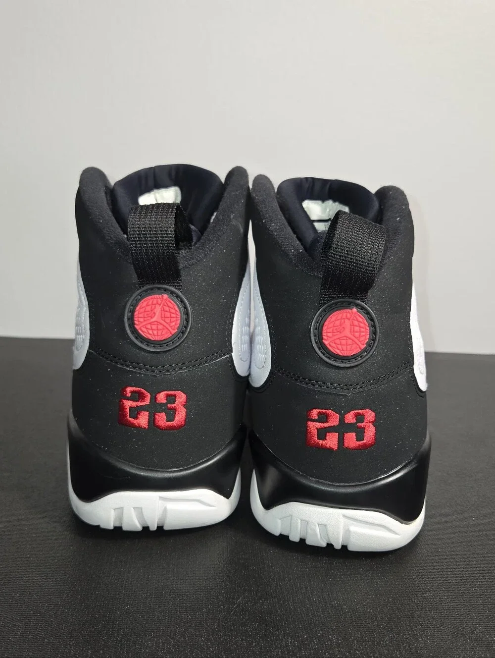 Air Jordan 9 Retro Space Jam  Black White 2016  302370-112 Size 12